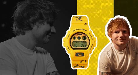 ed sheeran g shock yellow.